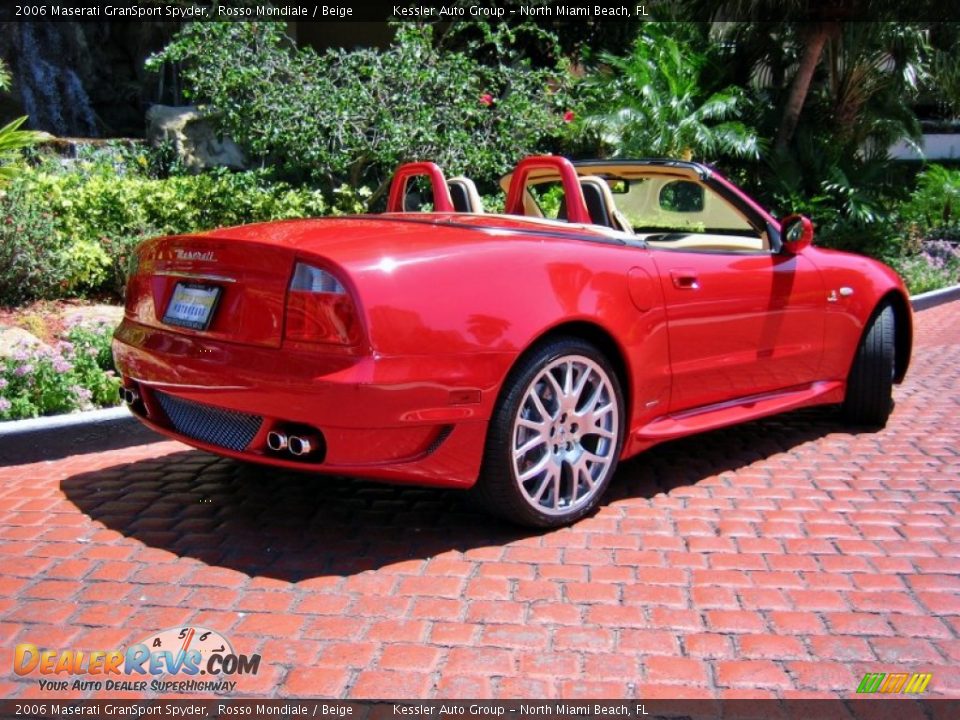 Rosso Mondiale 2006 Maserati GranSport Spyder Photo #4