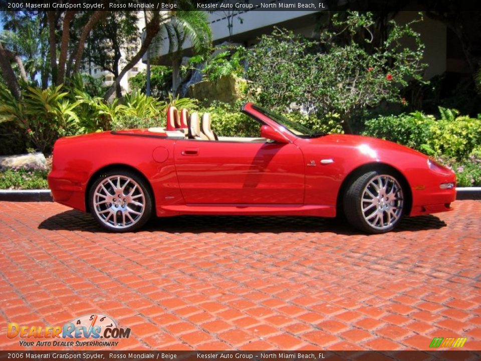 Rosso Mondiale 2006 Maserati GranSport Spyder Photo #5