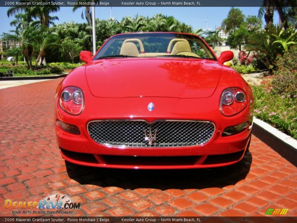 Rosso Mondiale 2006 Maserati GranSport Spyder Photo #7