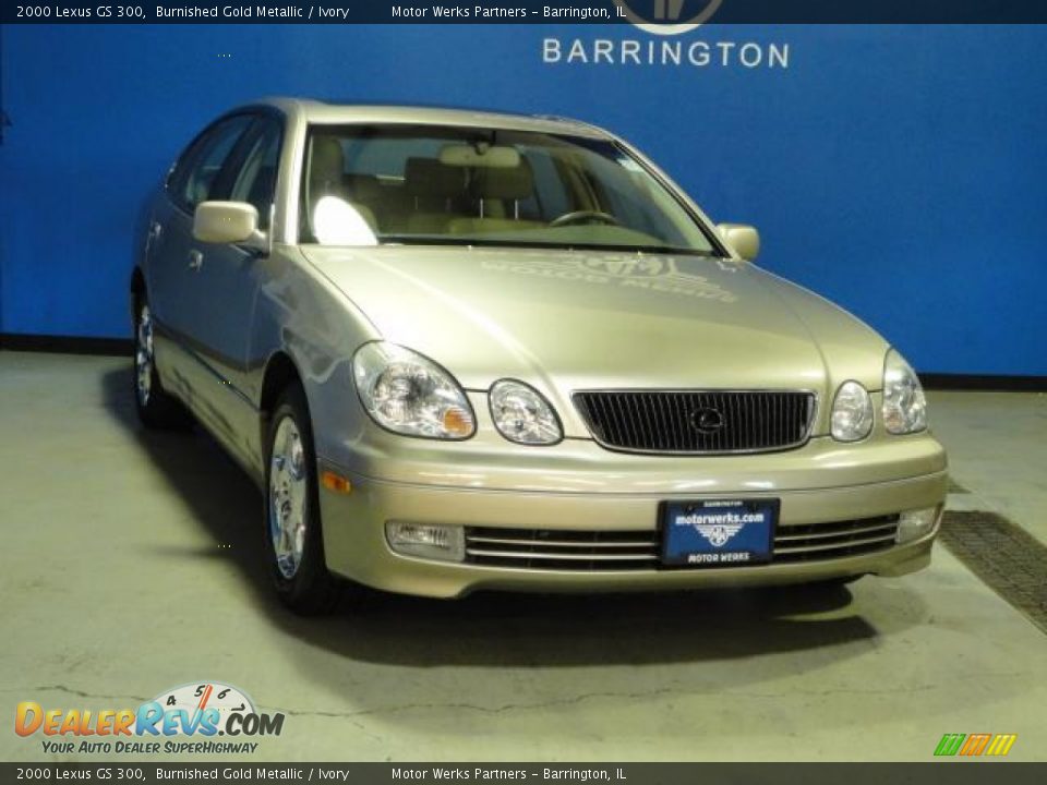 2000 Lexus GS 300 Burnished Gold Metallic / Ivory Photo #1