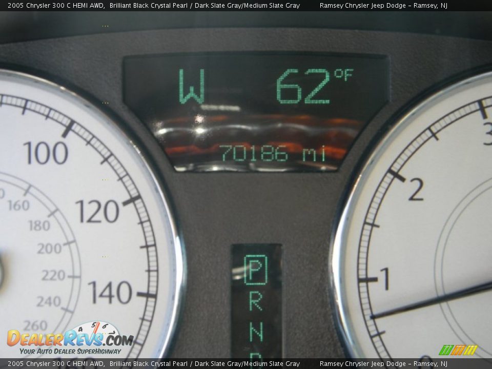 2005 Chrysler 300 C HEMI AWD Brilliant Black Crystal Pearl / Dark Slate Gray/Medium Slate Gray Photo #20