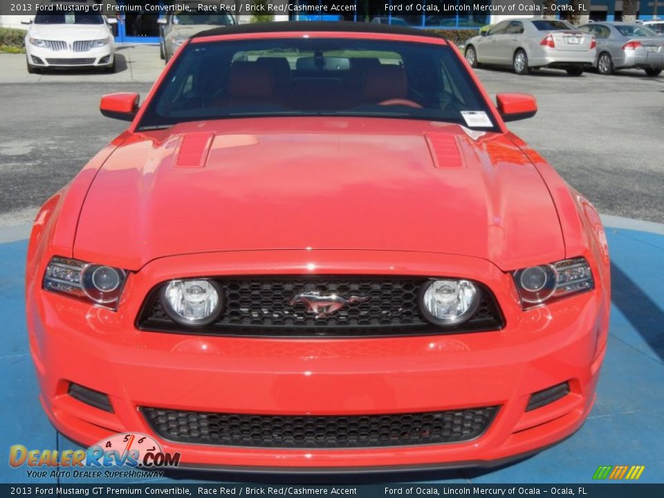 Race Red 2013 Ford Mustang GT Premium Convertible Photo #5