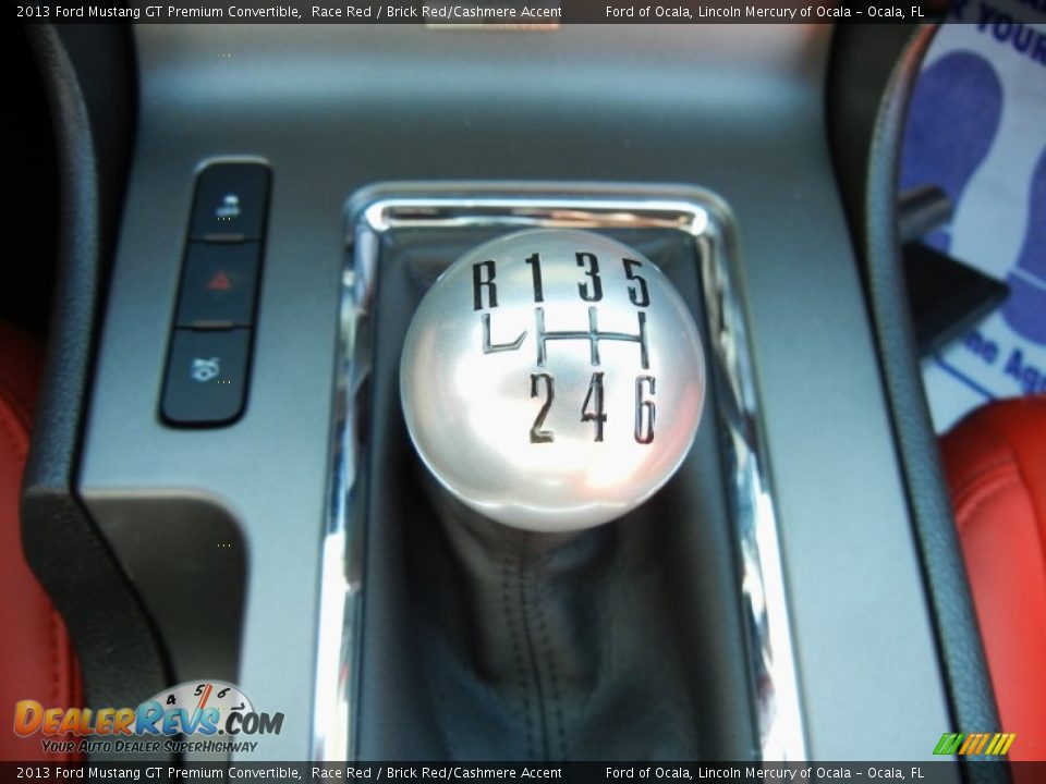 2013 Ford Mustang GT Premium Convertible Shifter Photo #13
