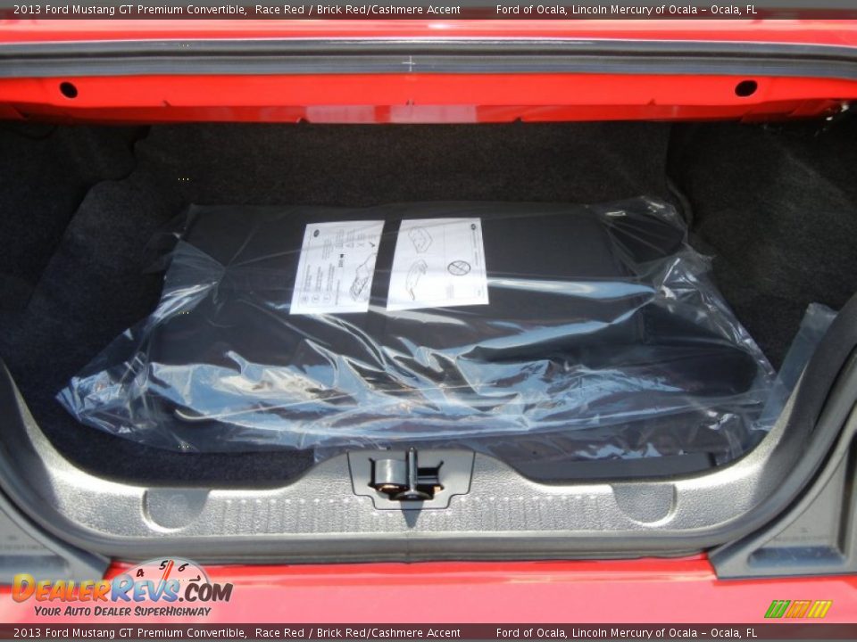 2013 Ford Mustang GT Premium Convertible Trunk Photo #14