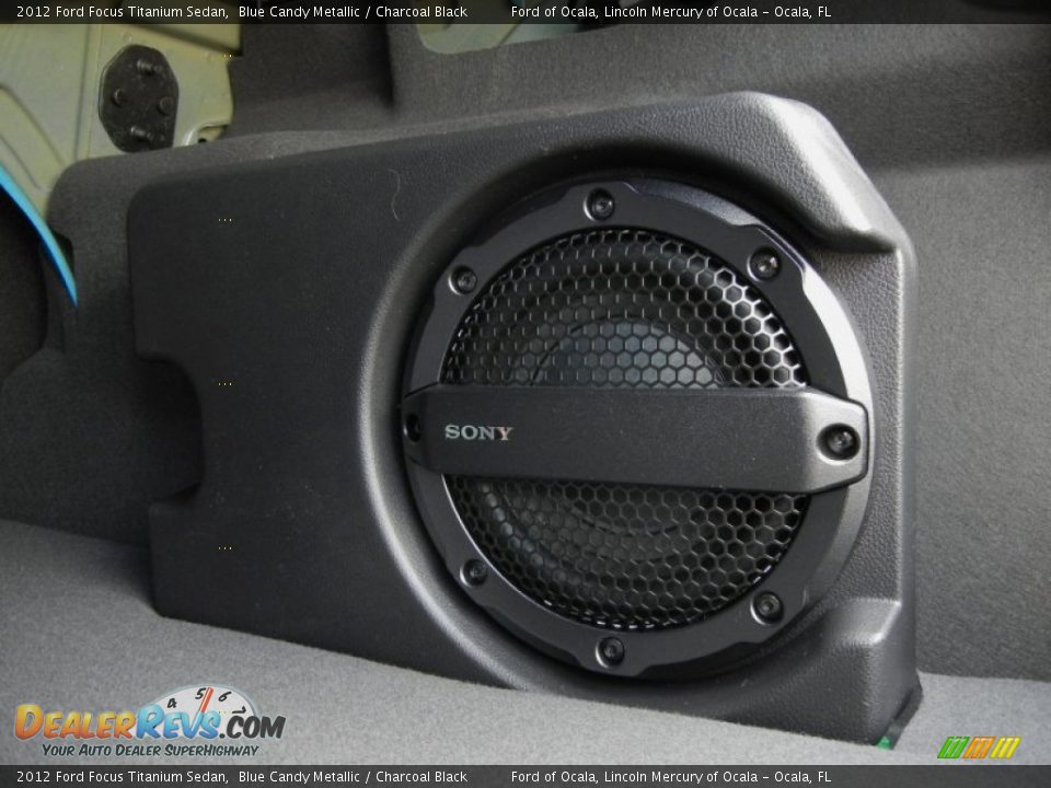 Audio System of 2012 Ford Focus Titanium Sedan Photo #11
