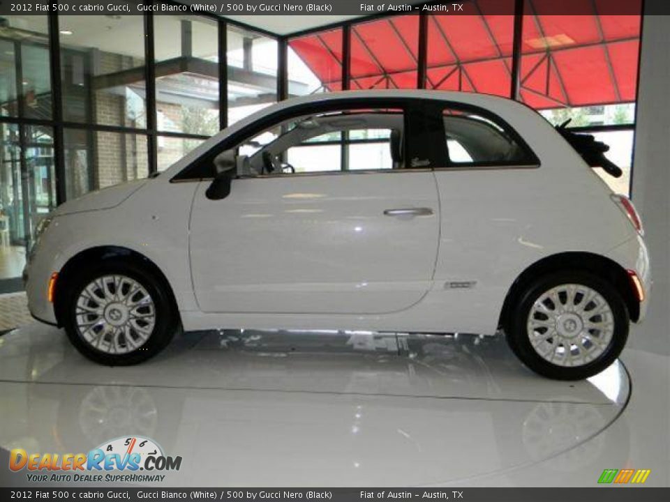 Gucci Bianco (White) 2012 Fiat 500 c cabrio Gucci Photo #2