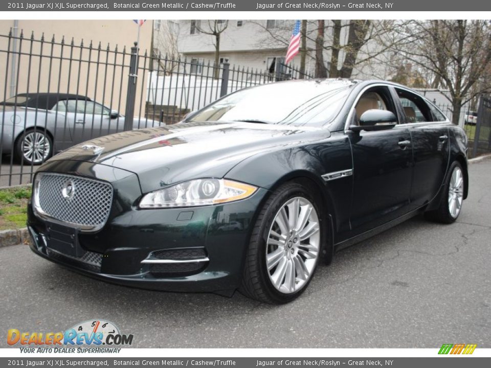 Front 3/4 View of 2011 Jaguar XJ XJL Supercharged Photo #1