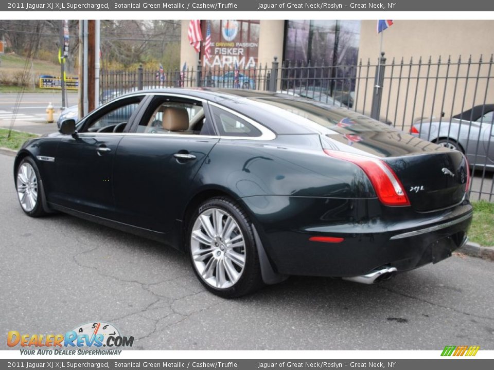 Botanical Green Metallic 2011 Jaguar XJ XJL Supercharged Photo #4