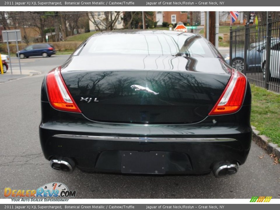 Botanical Green Metallic 2011 Jaguar XJ XJL Supercharged Photo #5