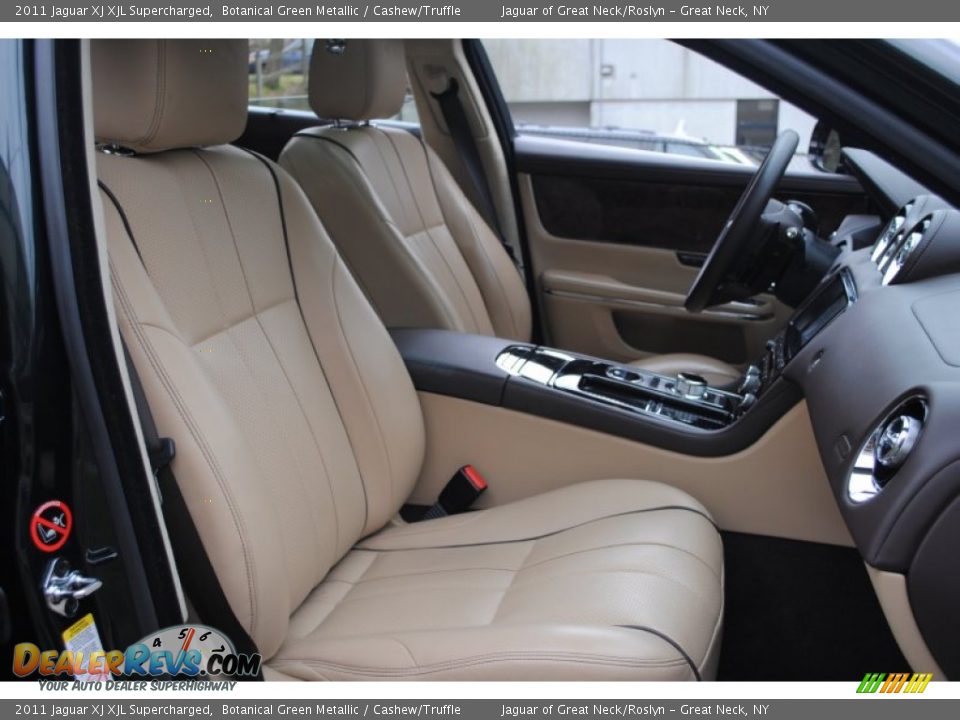 Cashew/Truffle Interior - 2011 Jaguar XJ XJL Supercharged Photo #10