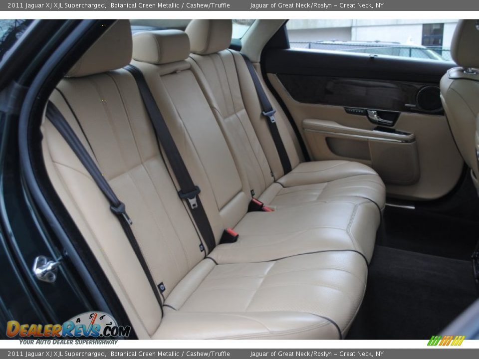 Rear Seat of 2011 Jaguar XJ XJL Supercharged Photo #13