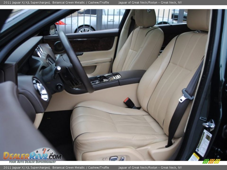 Cashew/Truffle Interior - 2011 Jaguar XJ XJL Supercharged Photo #20