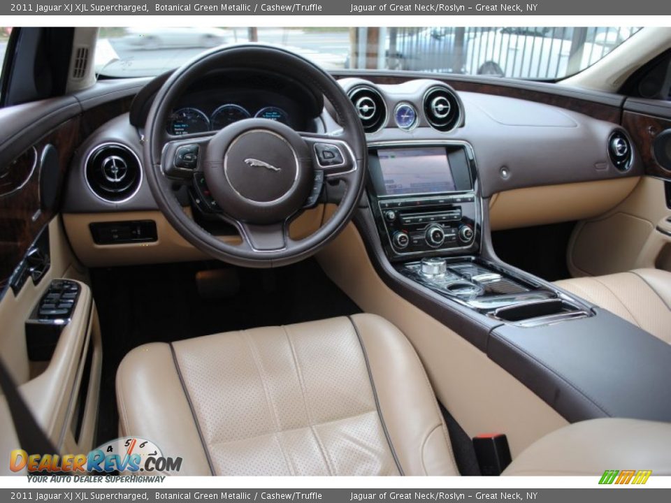 Dashboard of 2011 Jaguar XJ XJL Supercharged Photo #26