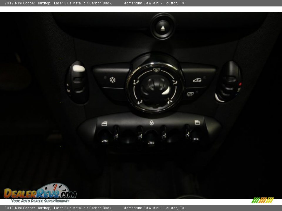 2012 Mini Cooper Hardtop Laser Blue Metallic / Carbon Black Photo #16