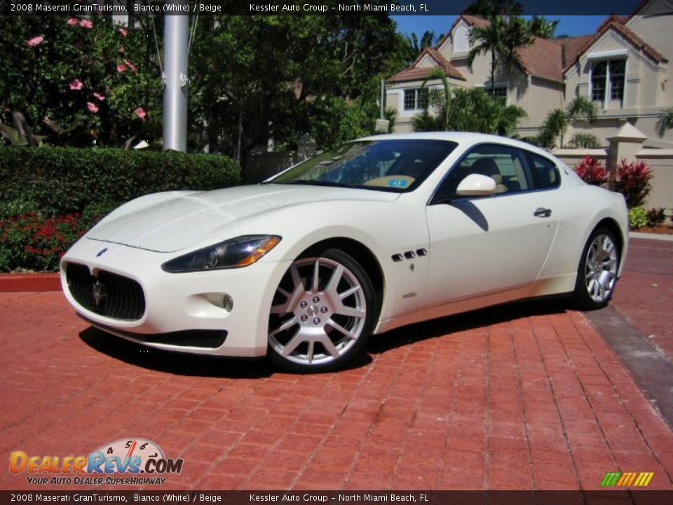 Bianco (White) 2008 Maserati GranTurismo  Photo #3