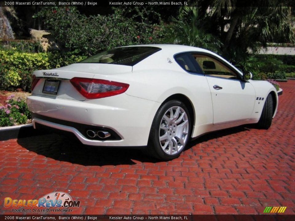 Bianco (White) 2008 Maserati GranTurismo  Photo #4