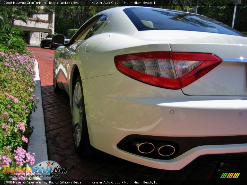 2008 Maserati GranTurismo Bianco (White) / Beige Photo #11