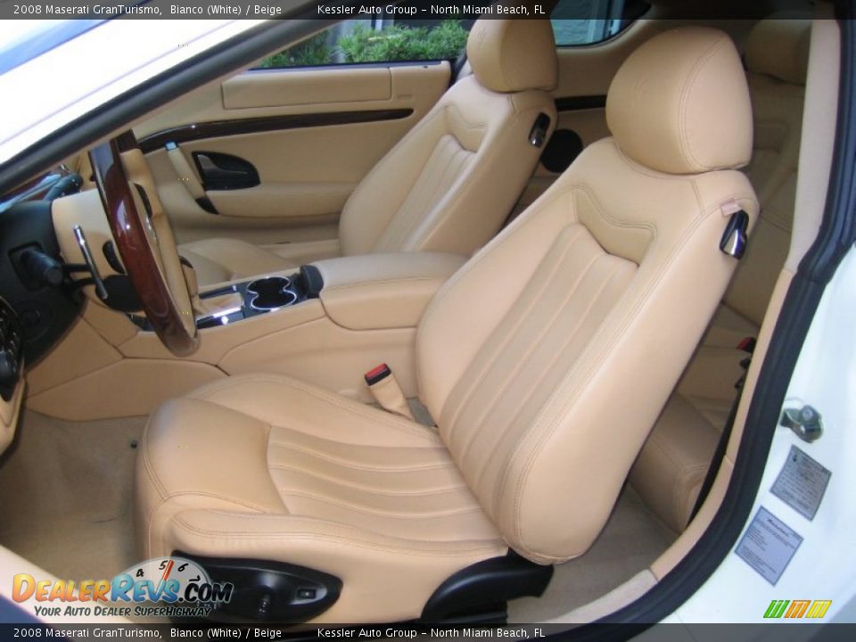 Beige Interior - 2008 Maserati GranTurismo  Photo #14