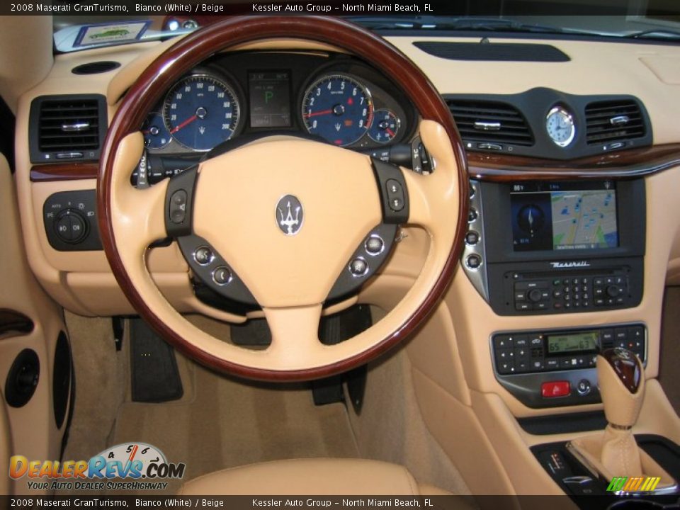 2008 Maserati GranTurismo  Steering Wheel Photo #19