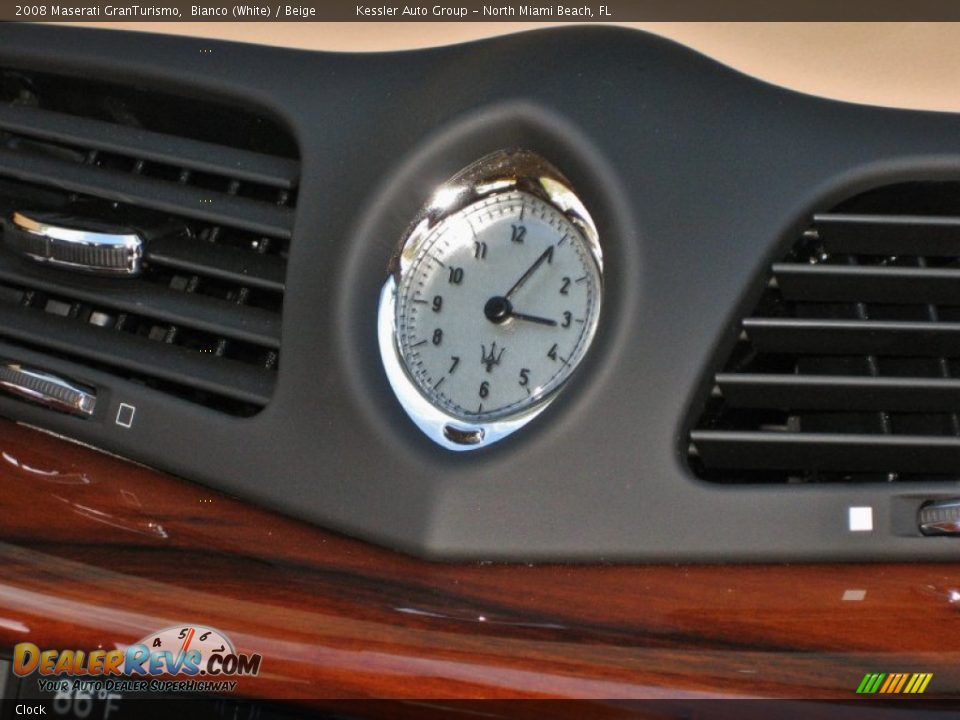 Clock - 2008 Maserati GranTurismo