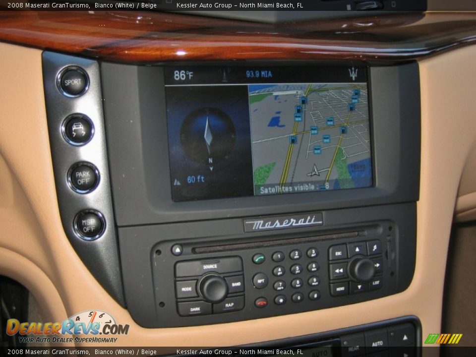 Navigation of 2008 Maserati GranTurismo  Photo #29