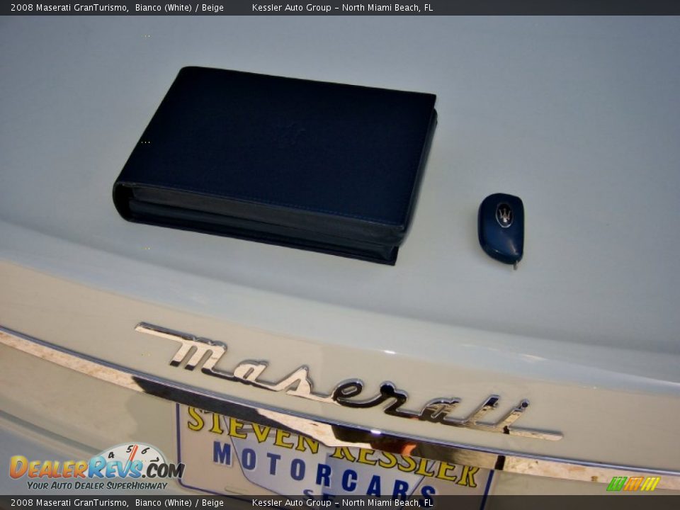 2008 Maserati GranTurismo Bianco (White) / Beige Photo #36