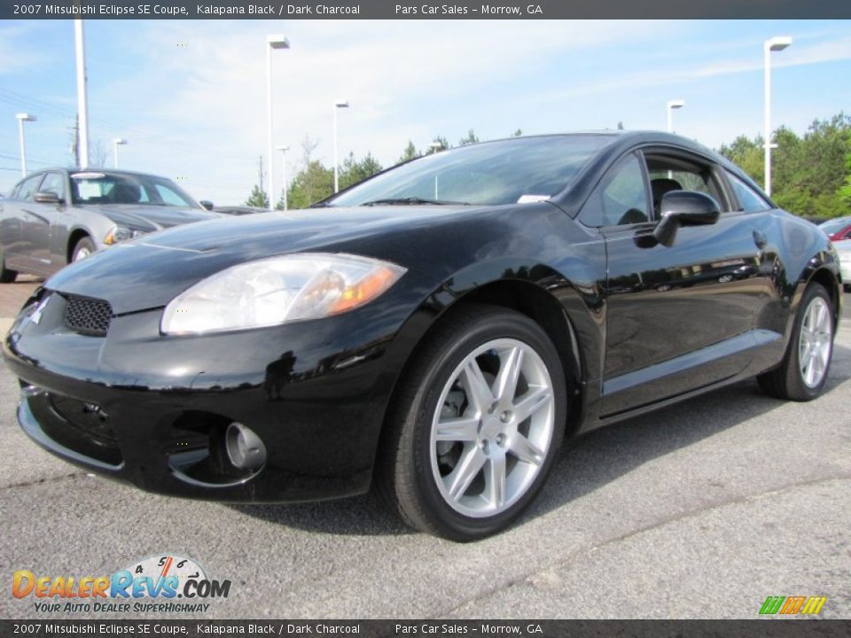 2007 Mitsubishi Eclipse SE Coupe Kalapana Black / Dark Charcoal Photo #1
