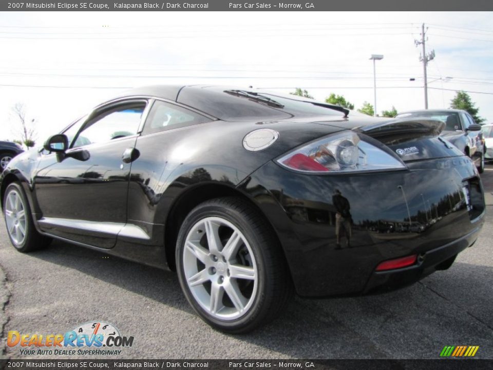 2007 Mitsubishi Eclipse SE Coupe Kalapana Black / Dark Charcoal Photo #2