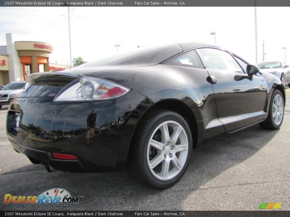 2007 Mitsubishi Eclipse SE Coupe Kalapana Black / Dark Charcoal Photo #3
