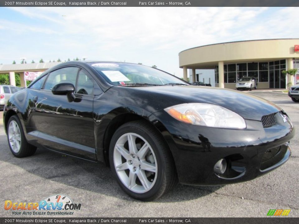 2007 Mitsubishi Eclipse SE Coupe Kalapana Black / Dark Charcoal Photo #4