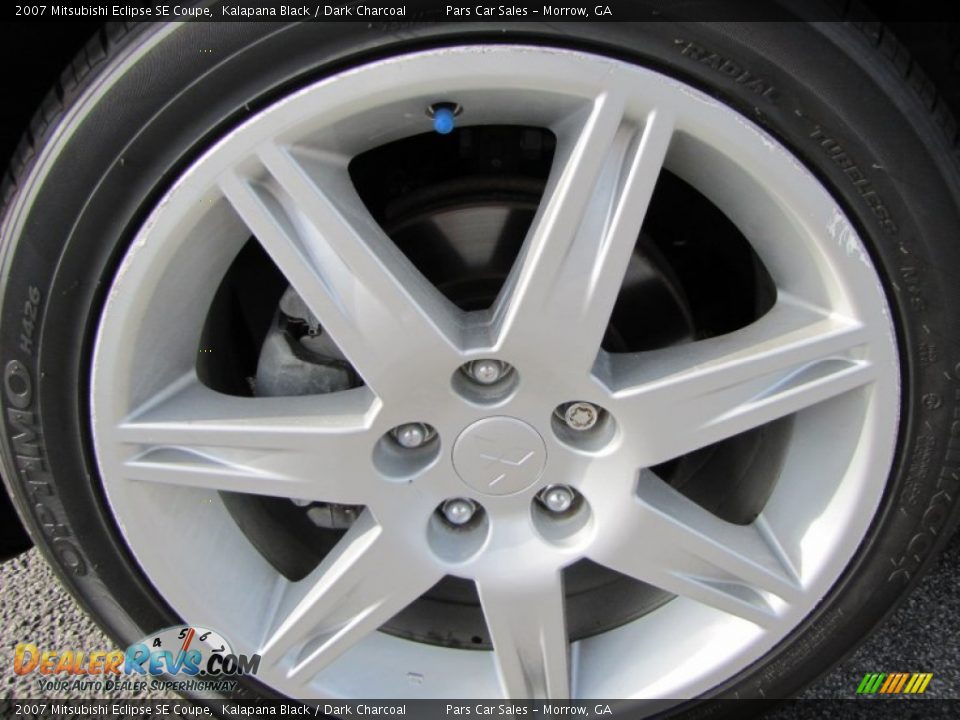 2007 Mitsubishi Eclipse SE Coupe Kalapana Black / Dark Charcoal Photo #5