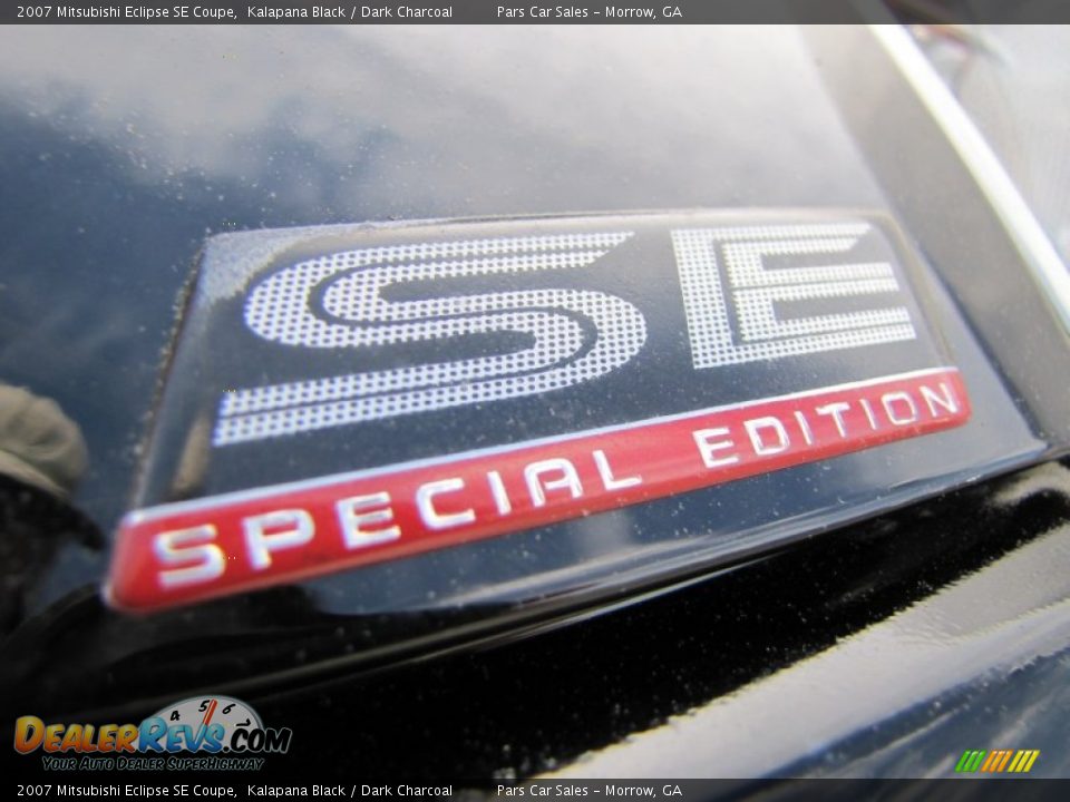 2007 Mitsubishi Eclipse SE Coupe Kalapana Black / Dark Charcoal Photo #8