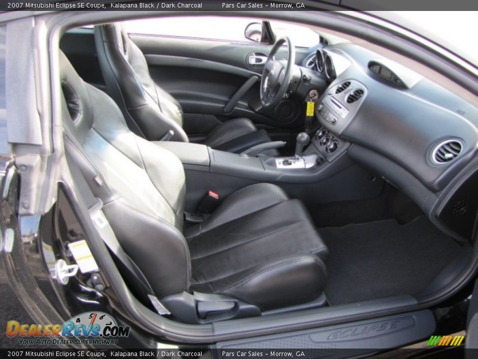 2007 Mitsubishi Eclipse SE Coupe Kalapana Black / Dark Charcoal Photo #9