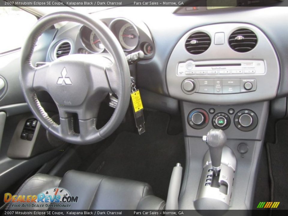 2007 Mitsubishi Eclipse SE Coupe Kalapana Black / Dark Charcoal Photo #10