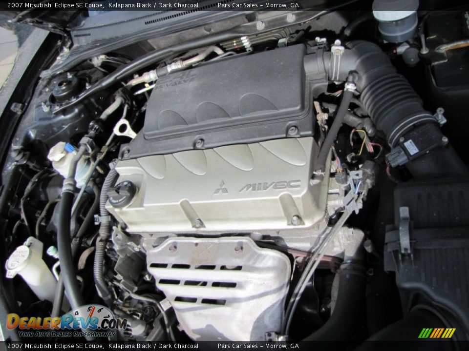 2007 Mitsubishi Eclipse SE Coupe Kalapana Black / Dark Charcoal Photo #11