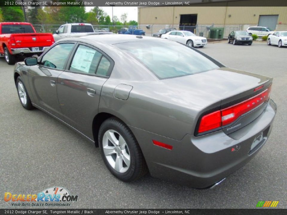 2012 Dodge Charger SE Tungsten Metallic / Black Photo #5