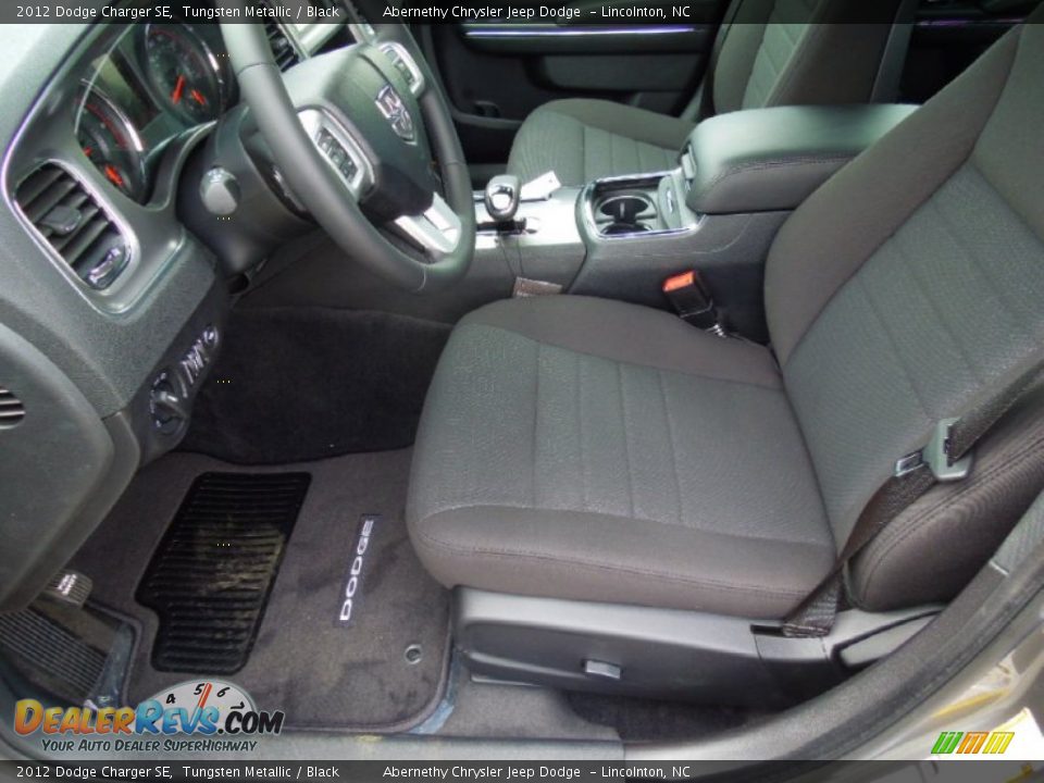2012 Dodge Charger SE Tungsten Metallic / Black Photo #8