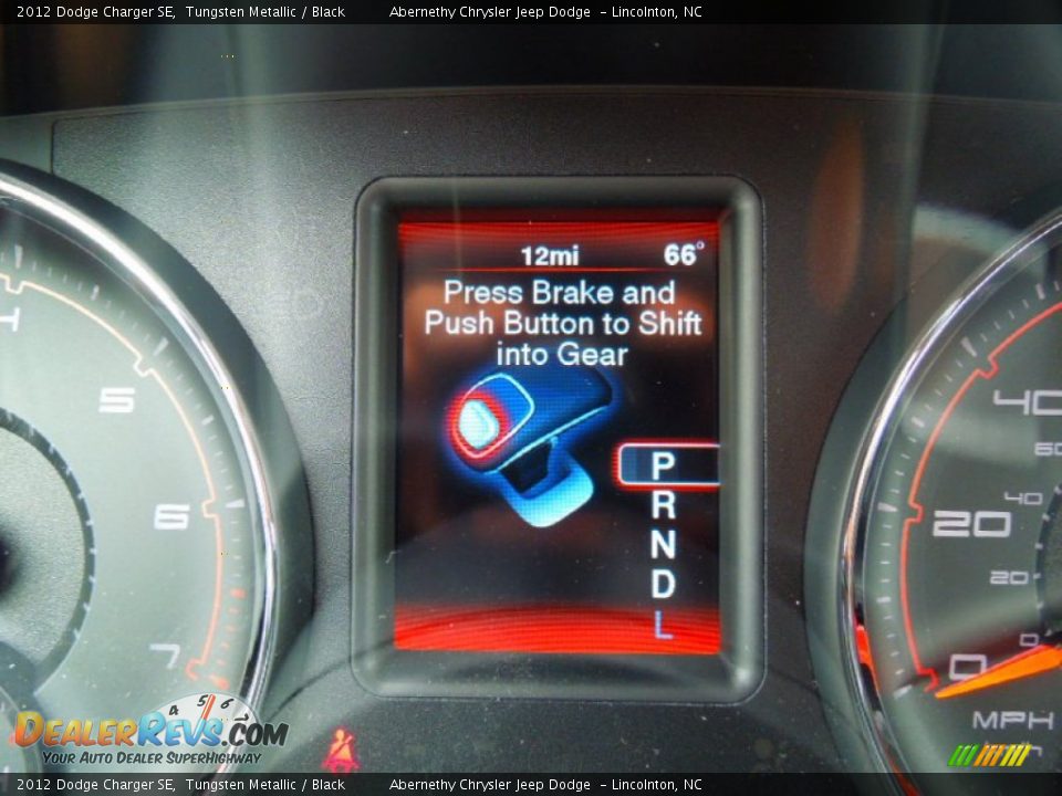 2012 Dodge Charger SE Tungsten Metallic / Black Photo #15