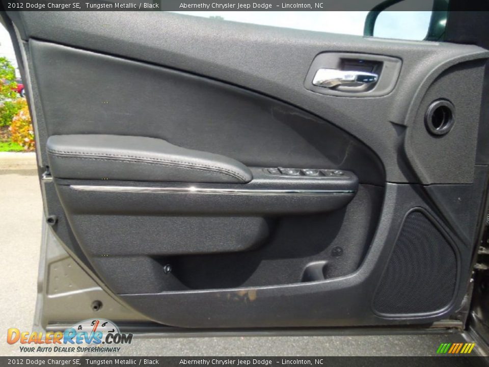2012 Dodge Charger SE Tungsten Metallic / Black Photo #16