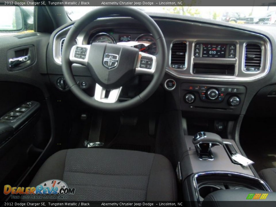 2012 Dodge Charger SE Tungsten Metallic / Black Photo #18