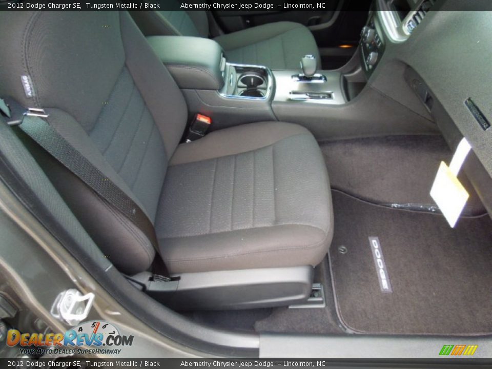 2012 Dodge Charger SE Tungsten Metallic / Black Photo #22