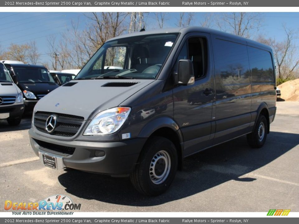 2012 Mercedes-Benz Sprinter 2500 Cargo Van Graphite Grey Metallic / Lima Black Fabric Photo #1