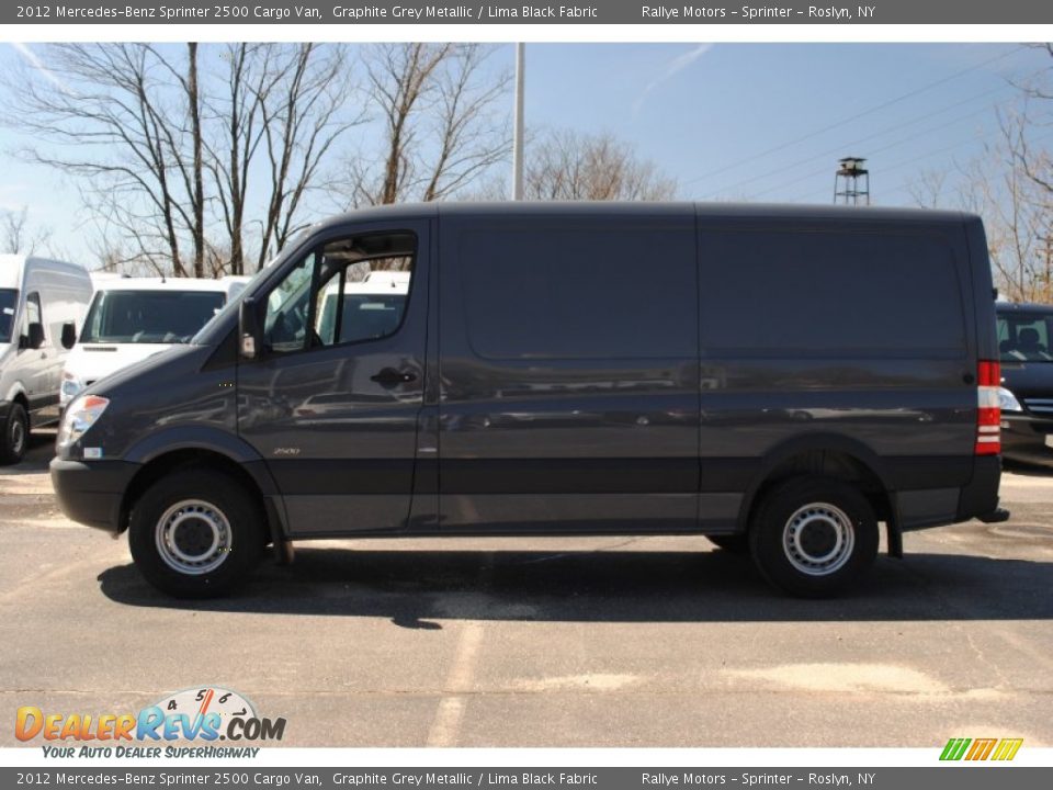 2012 Mercedes-Benz Sprinter 2500 Cargo Van Graphite Grey Metallic / Lima Black Fabric Photo #3