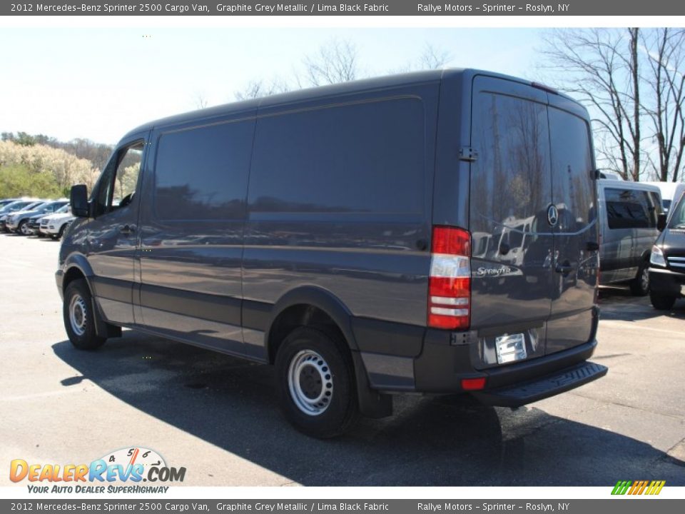 2012 Mercedes-Benz Sprinter 2500 Cargo Van Graphite Grey Metallic / Lima Black Fabric Photo #4
