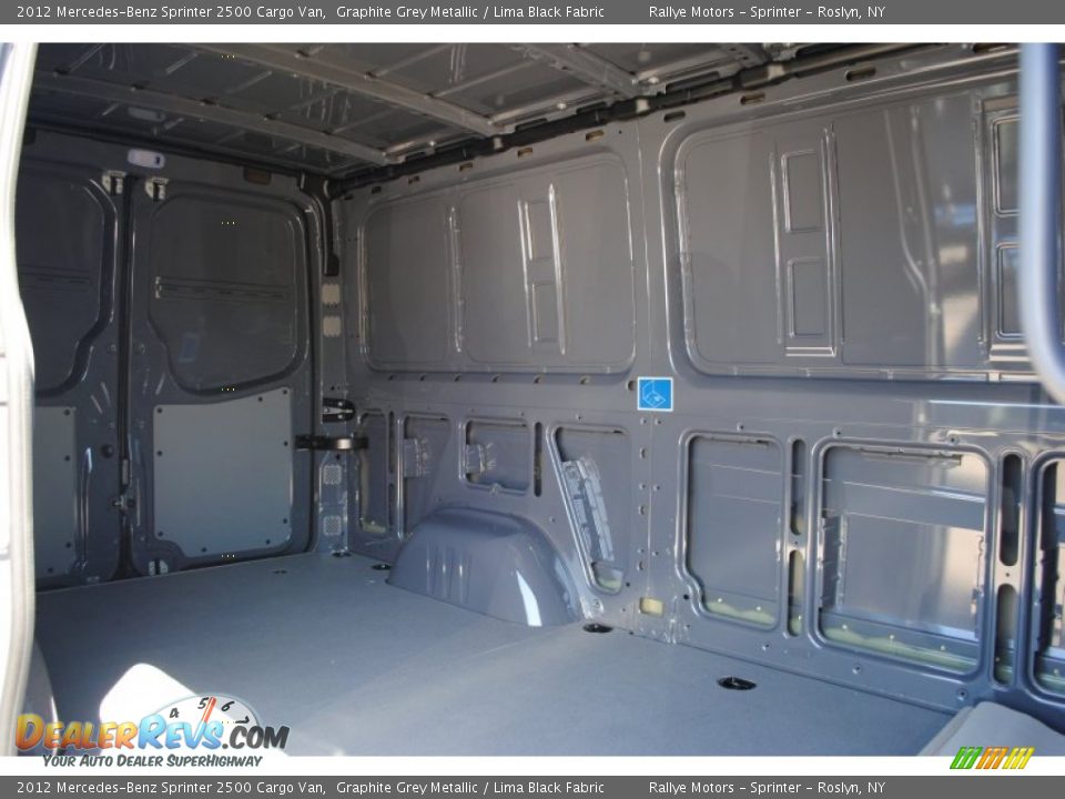 2012 Mercedes-Benz Sprinter 2500 Cargo Van Graphite Grey Metallic / Lima Black Fabric Photo #12