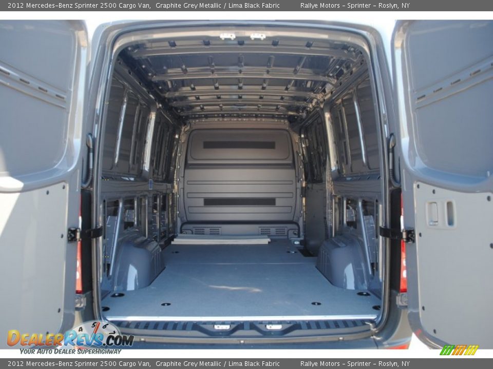 2012 Mercedes-Benz Sprinter 2500 Cargo Van Graphite Grey Metallic / Lima Black Fabric Photo #13