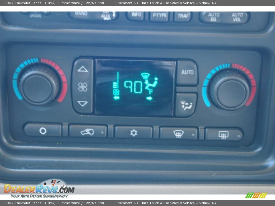 2004 Chevrolet Tahoe LT 4x4 Summit White / Tan/Neutral Photo #9