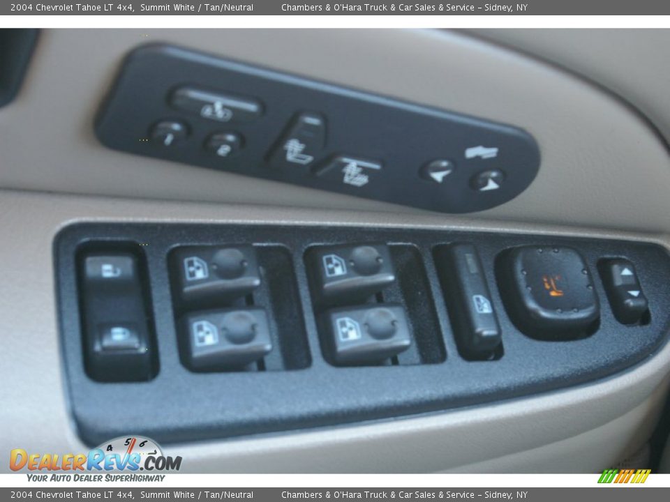 2004 Chevrolet Tahoe LT 4x4 Summit White / Tan/Neutral Photo #15