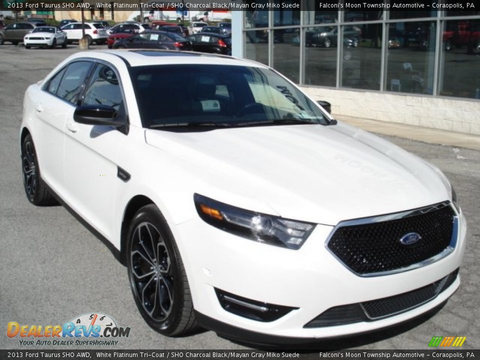 Front 3/4 View of 2013 Ford Taurus SHO AWD Photo #2