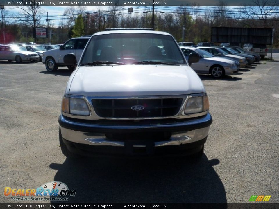 1997 Ford F150 Regular Cab Oxford White / Medium Graphite Photo #1